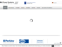 Tablet Screenshot of bu-power-systems.de